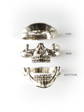 Skull Ring | 3 Layered Skull