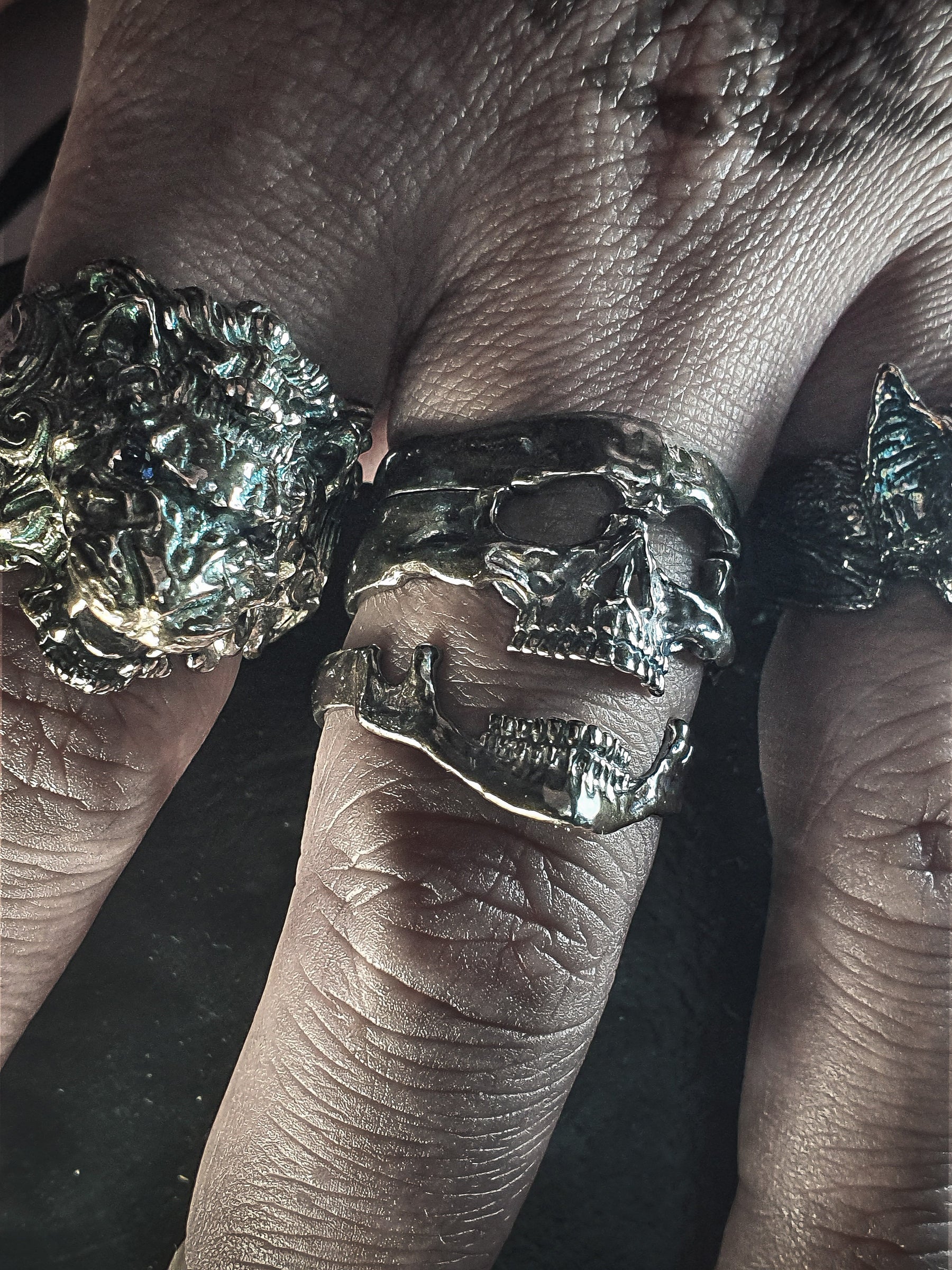 Skull Ring | 3 Layered Skull