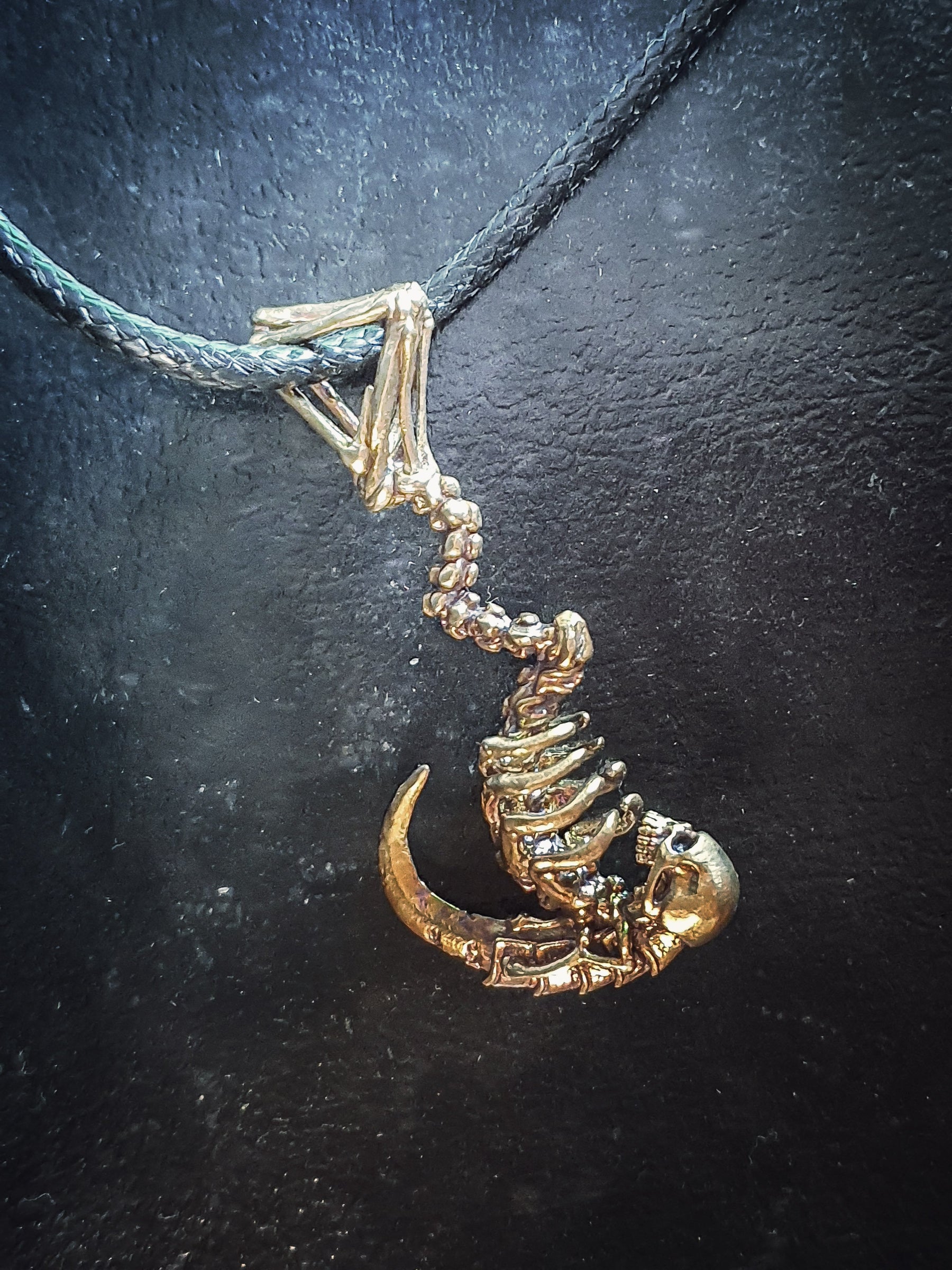 Skull Pendant | Grim Reaper's Scythe