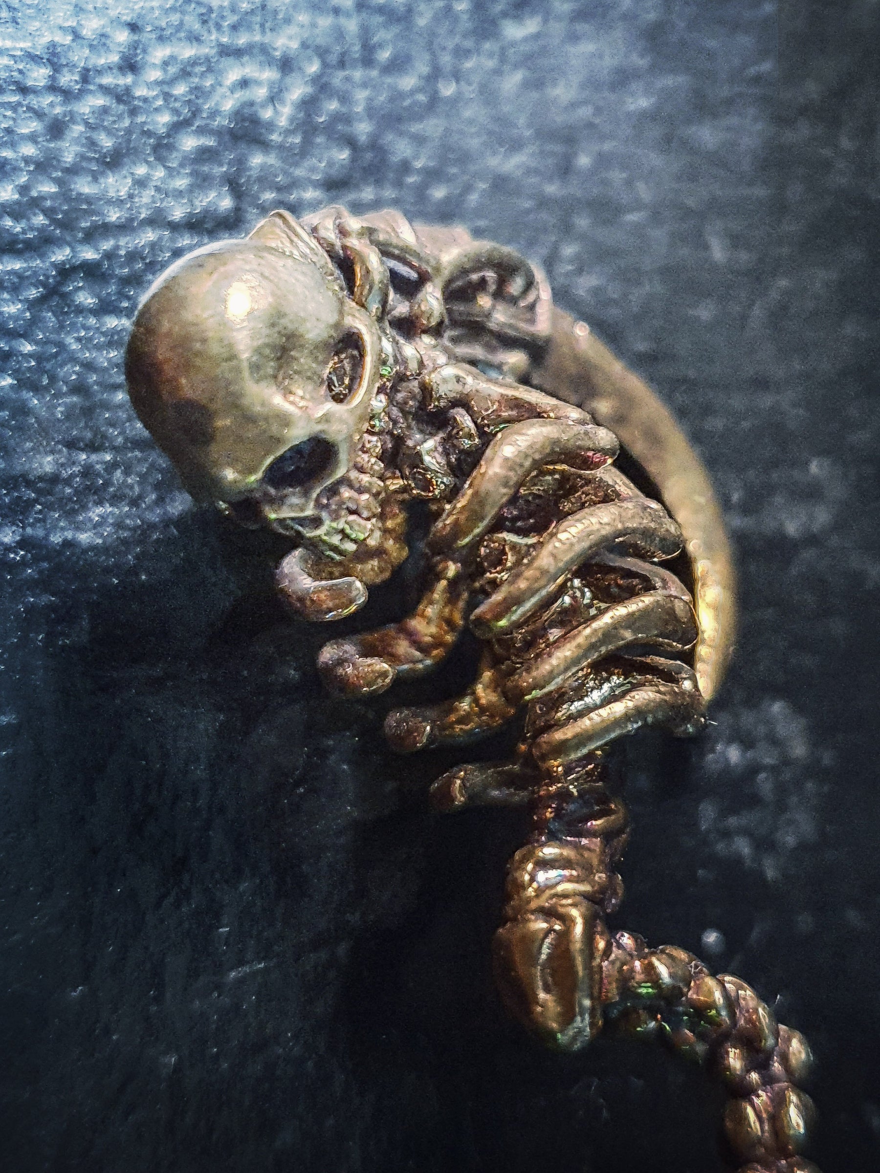 Skull Pendant | Grim Reaper's Scythe