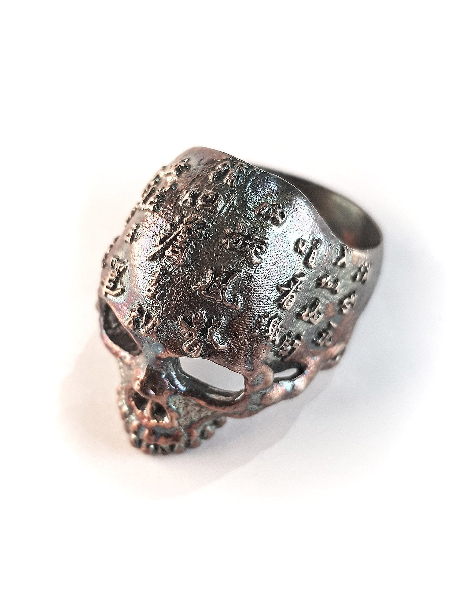 Skull Ring | Asian Scripture