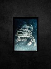 Skull Art Digital Download | Gothic Crossbones Skull Print 02
