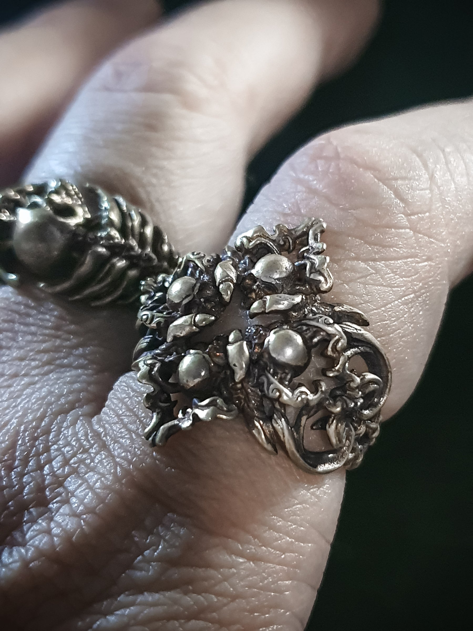 Skull Ring | Vampire Princess Gothic Floral