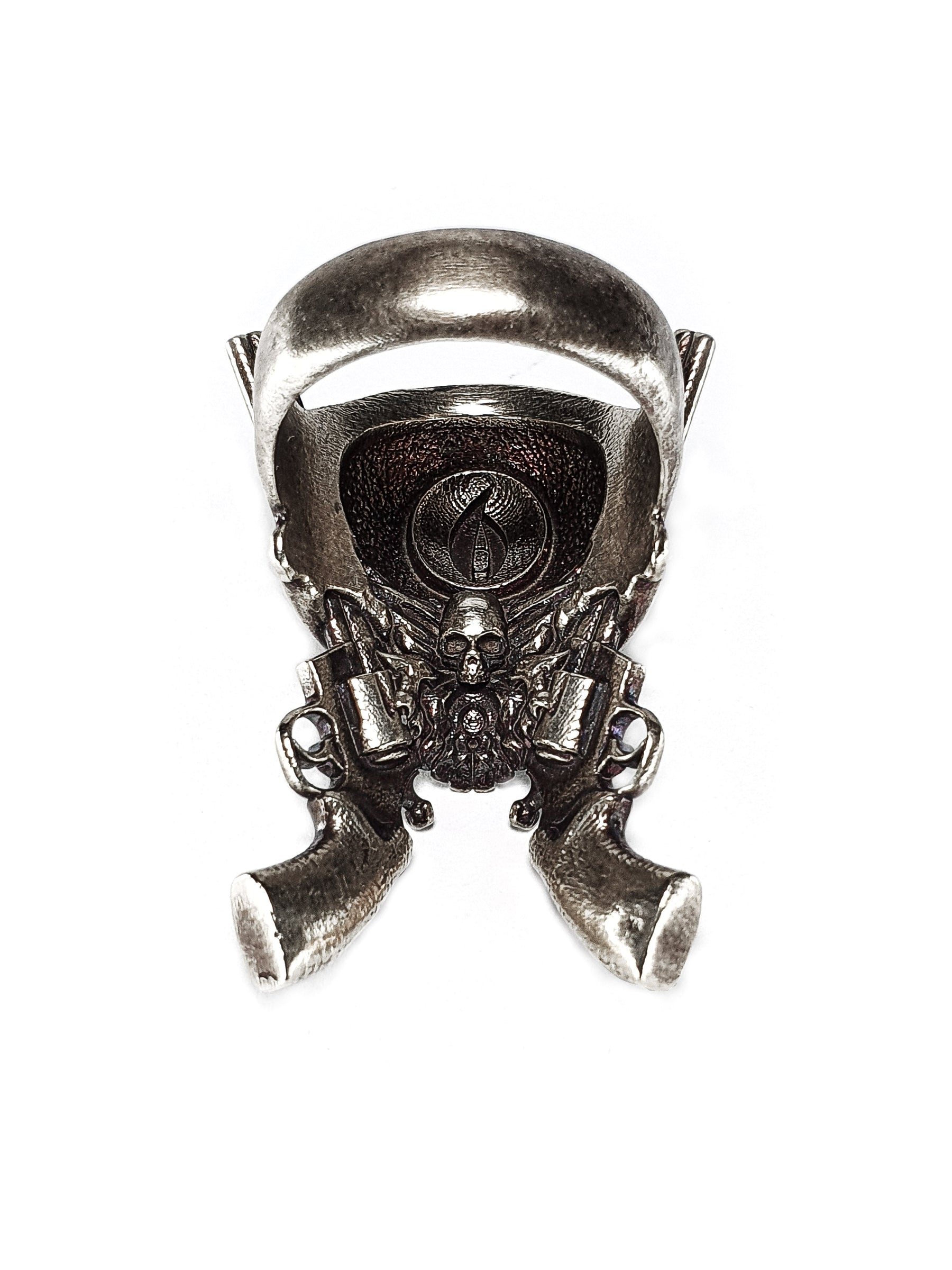 Skull Ring | Colt Revolver Gunslinger