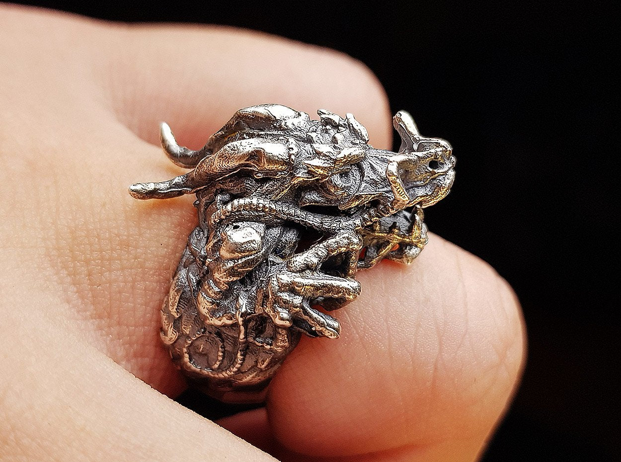 Supreme Mandarin Asian Dragon Ring