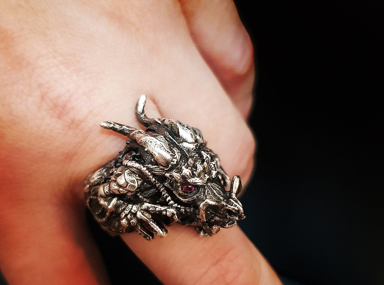 Supreme Mandarin Asian Dragon Ring