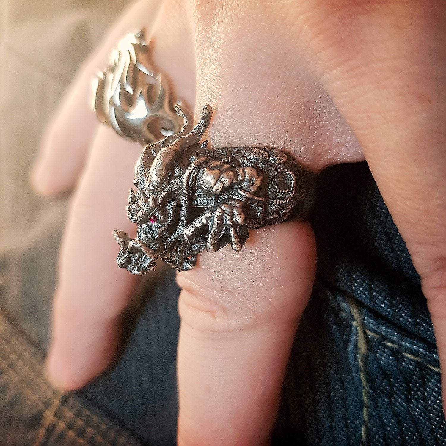 Supreme Mandarin Asian Dragon Ring